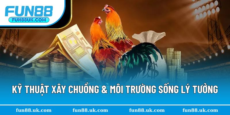 Tìm hiểu kỹ thuật xây dựng môi trường sống cho kê