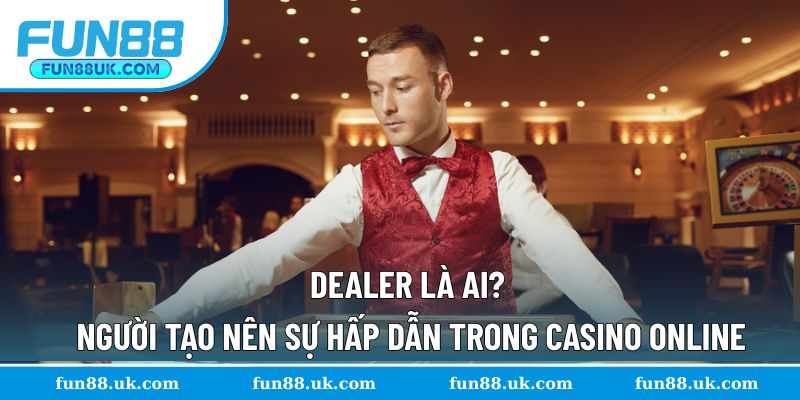 Dealer Là Ai? Người Tạo Nên Sự Hấp Dẫn Trong Casino Online